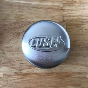 LUSH Shampoo Bar in a reusable tin